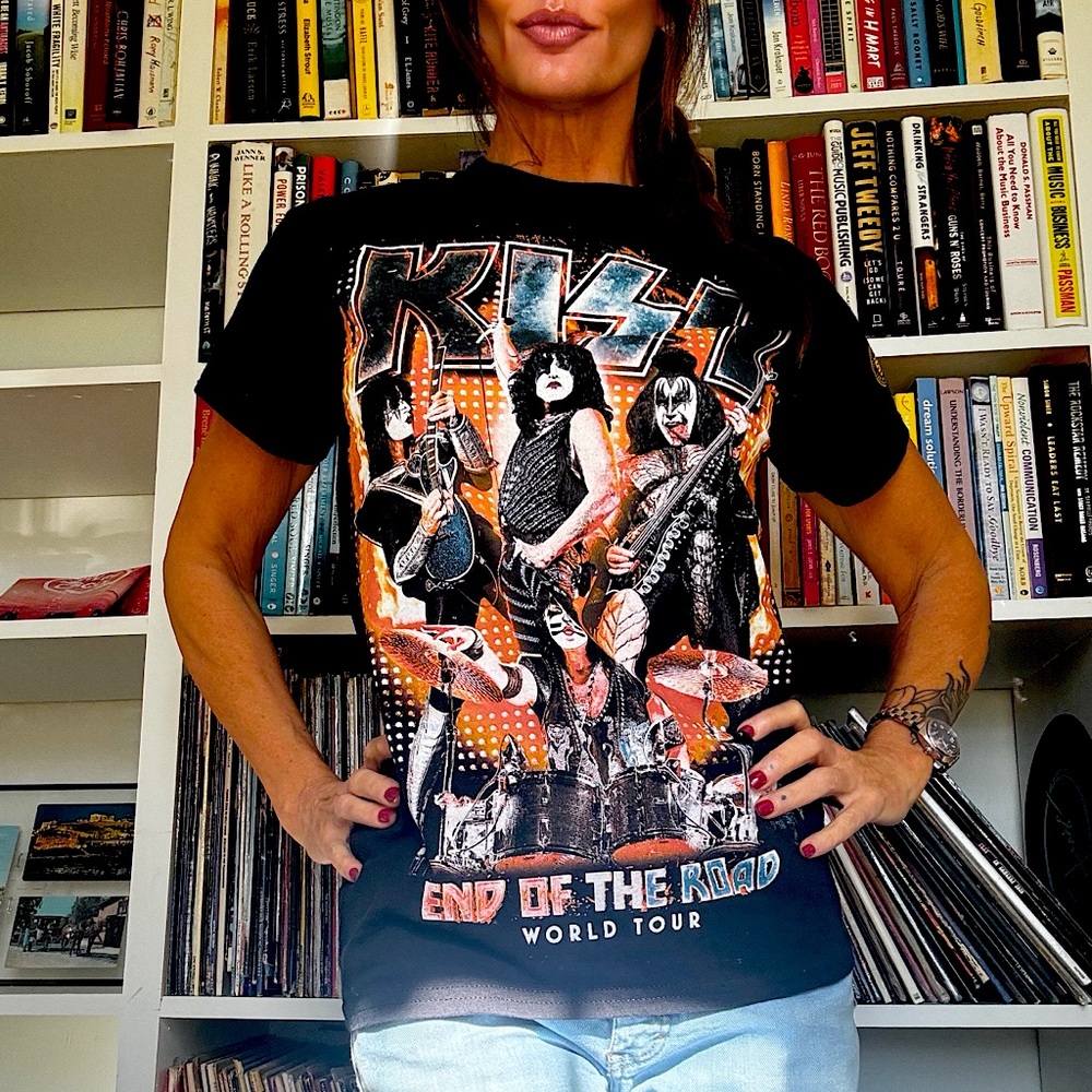 KISS Official End of The Road World Tour T-Shirt